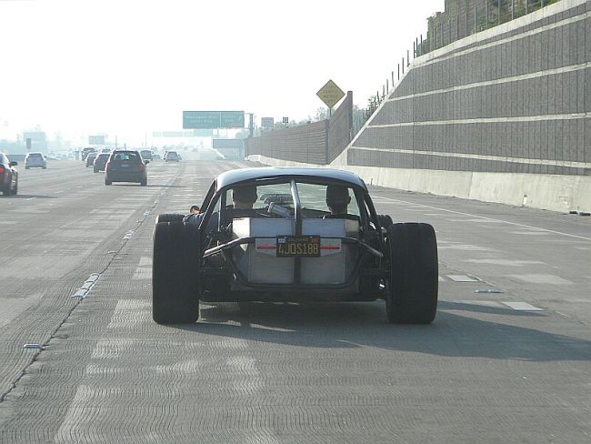 Yannick Sire's Speed Buggy cruising the highway!